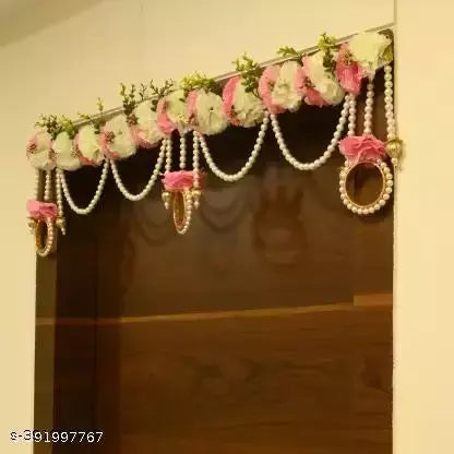 Alampata Artificial Flower Toran Diwali/Home Decoration/Jhalar/Door Wall Hanging
