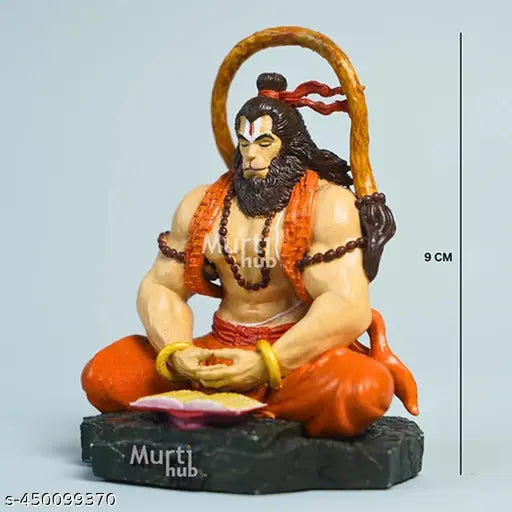 Pavan Sut Hanuman ji Hand Painted for Car dashbord