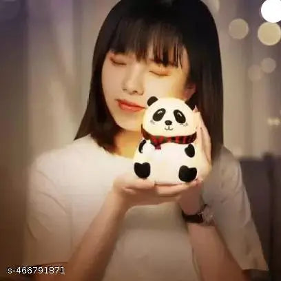 Multicolor Panda Night Light, LED Lamp, Cute Bedroom Decor & Birthday Gift for Kids