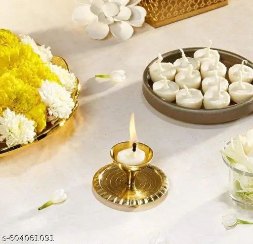 200 PCS Pure hand made cow ghee diya batti (100pcs) pack of 2.,Ghee diya|Pure ghee diya quality 200 pieces, 15 minutes minimum burning., cow ghee diya of 200 pcs|diya for pooja|made of vanaspati ghee |diya for home|diya for office|puja article||jyot batti