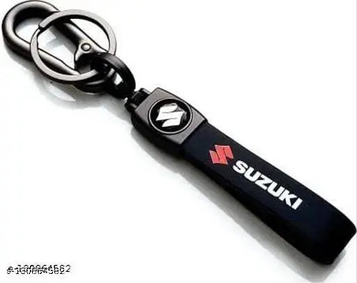 Stylish Men Black Stainless Steel Bike Keychain (Pack-1)