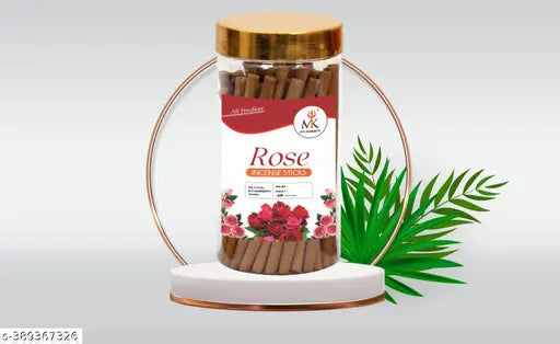 puja agarbatti 100 gm in each pack ROSE , CHANDAN , MOGRA DHOOP INCENSE STICKS TOTAL 300 GM
