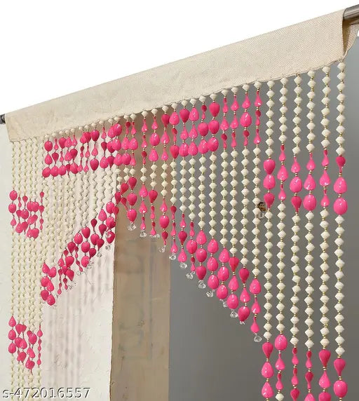 Hanging Chips Beads Curtain For Door, Living Room, Home Decorations, Pooja Room, Kids Room (4x7 Feet) Pack of 1