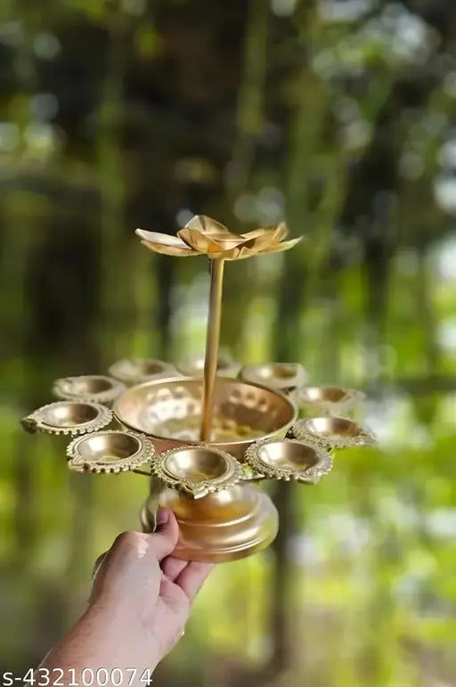 Zs furniture products >> Double layer Urli bowl Handcrafted home decor pooja samagri ganesh decoration saman janmashtami decoration | Traditional decor for home Traditional Indian Urli bowl | Decorative Urli bowl for festivals | ##Elegant Diya stand desig