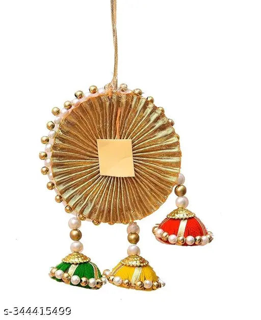 shubh labh door wall hanging toran diwali decoration item for home room main get  1 Shubh and 1 labh