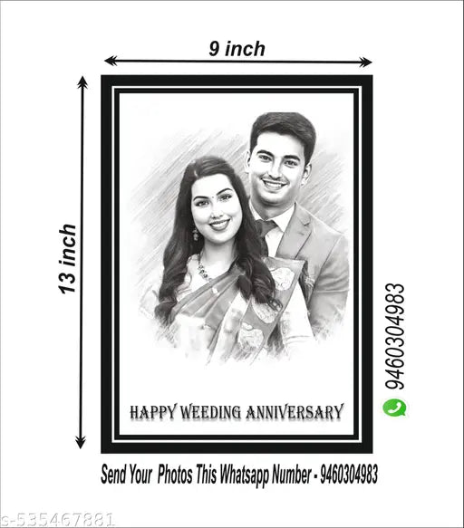 NS GRAVITY GIFRT PHOTO FRAME,  SINGLE PHOTO FRAME,DIGITAL  PHOTO FRAME  (9X13)  A4 size