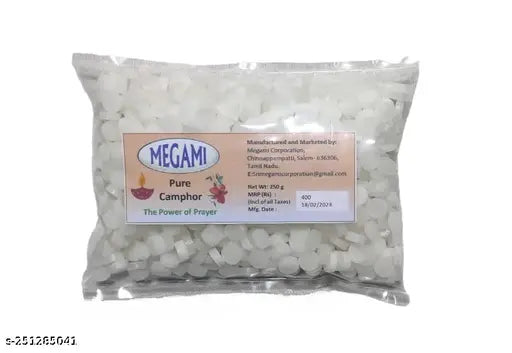 Camphor 250 G Megami , Karpooram Power of  Prayer