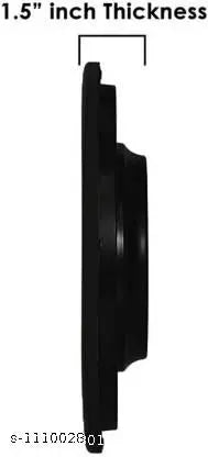 Tushar enterprises Analog 26 cm X 26 cm Wall Clock  (Multicolor, With Glass)