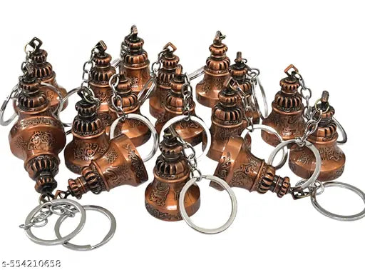 Primum quality Metal Bell Guardian Bell  Tibetan Bell keychains Lucky Bell Key Chain Good Luck Sw  Love it primum  Temple Bell Good Luck Swiss  Handcrafted Metal Bell Keychains Temple Bell Pack Of 1