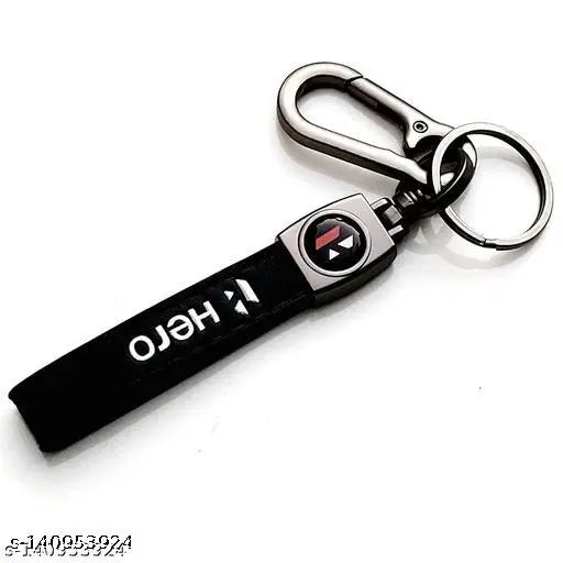 Stylish Men Black Metal Bike Keychain (Pack-1)