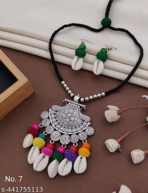 Navratri Jewellery Set with Earing