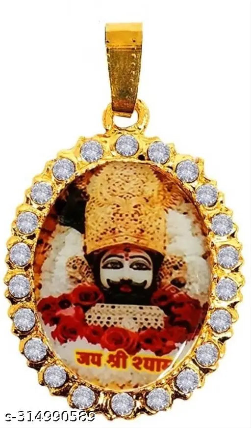 khatu shyam ji jai shree shyam ji locket pendant