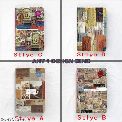 Vintage aesthetic journal Diary For Scrapbooking  192 Pages A5 Size | Journal Supplies | Scrapbooking | Junk Journal | Aesthetic Diary