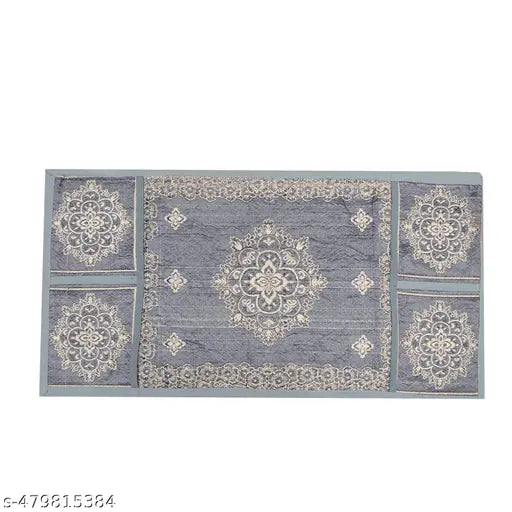 Dakshya Industries Decorative Fabric Material Microwave Cover