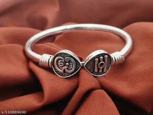 Silver Plated Kada Use For Man