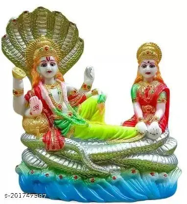 gifts for love Maa Saraswati Resin Idol Spiritual Puja Vastu Decorative Showpiece - 8 cm  (Marble, Multicolor)