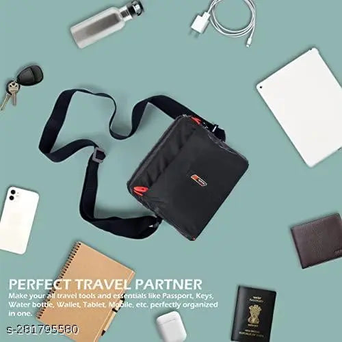 Unisex Sling Bag | Cross Body Multipurpose Hand Bag | Sling Bag For Men & Women | Slim Bag for Office, Cash, Business Collection, Travelling | Sling Bag (Pack of 1)