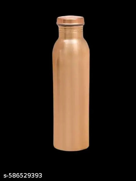 Premium Copper Water Bottle – 1 Litre WEQURE pack of 2