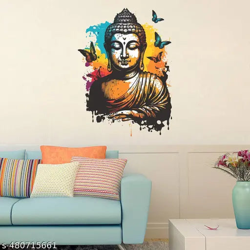 CRYSTALSIGN  Wall Sticker for Living Room, Bedroom and Home Decoration Pack of 1, Size-Large