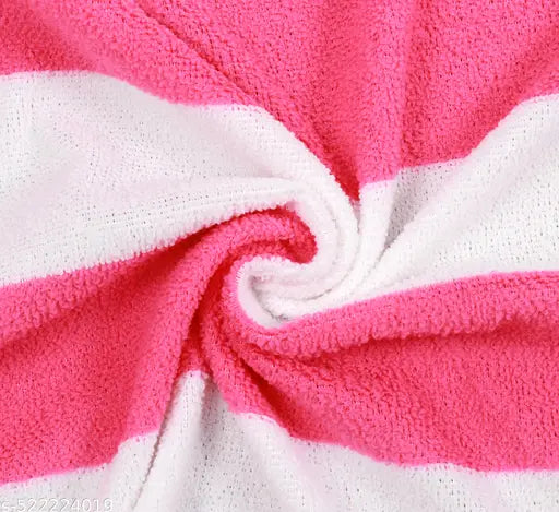 Cotton Bolls Premium Microfiber Bath Towels – Pack of 2, Large Size (60x120 cm), Ultra-Soft & Quick-Dry, Multicolor