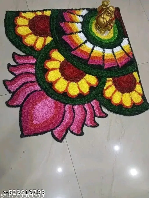 Rangoli  Design Corner Size 2 Fet  Pack Of 1