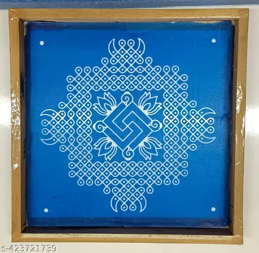 Rangoli Stencil / Rangoli Sacha / Easy and Instant Rangoli Stencil (size 10 X 10 inch)