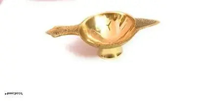 Sai Collection  Brass Pavitra Gangajali Lota Kalash for Gangajal/Water/Gangotri (Pack of 01) Size-4 Inch