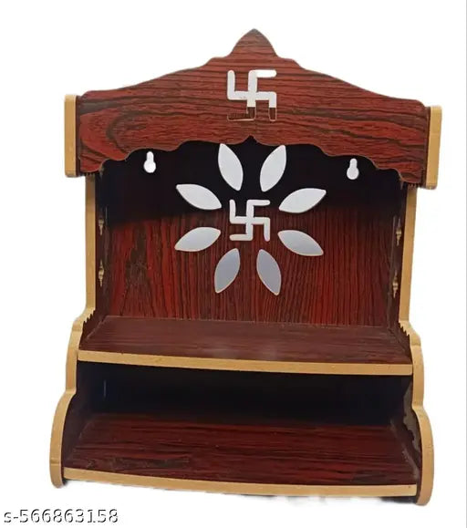 PREMIUM FOLDING MDF POOJA MANDIR