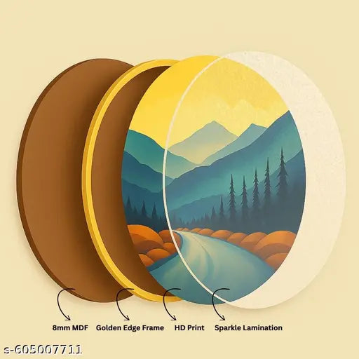 Livin'luxe Radha Krishna Mosaic Wall Art | Romantic Divine Couple | Vibrant Spiritual