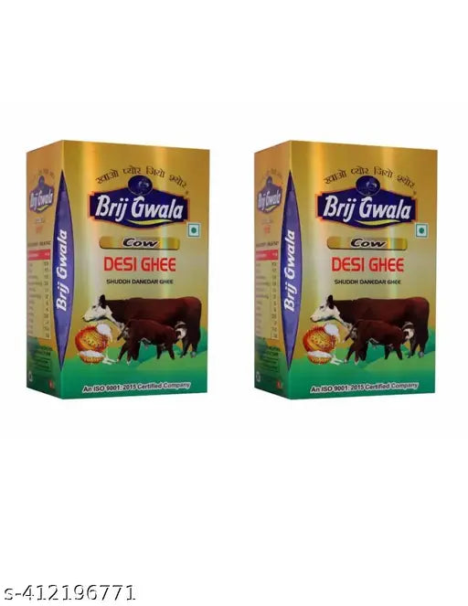 Brij Gwala  Ghee 500ml tetra  pack of -2