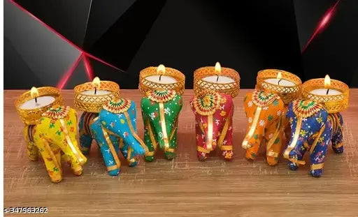 Diwali decoration candles pack of 6