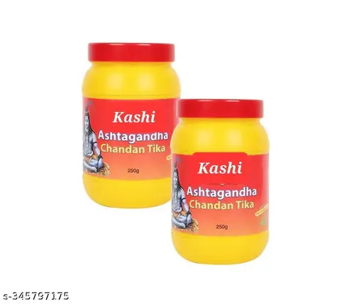 Kashi Pure Astagandha Yellow Powder Chandan Tika (pack of   500 g )