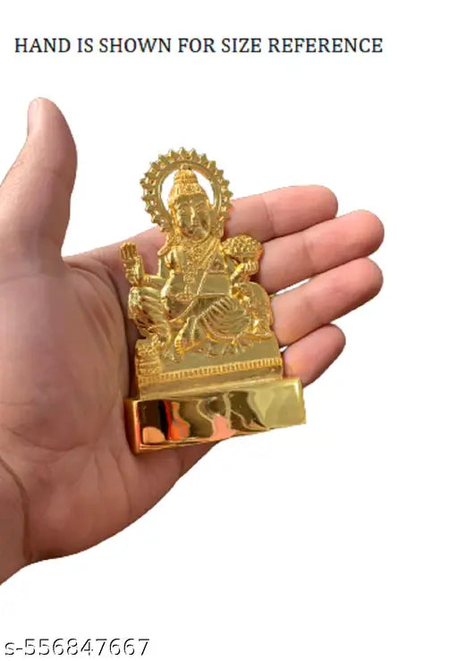 11cm Laxmi Kuber/LakshmiKuber Idol/Murti (Brass,Gold)
