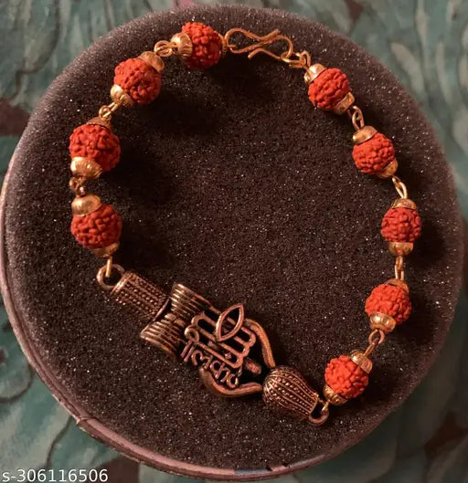 Rudraksha Om Namah Shivay ( Mahakal ) Bracelete for Men and Women