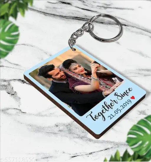 the gift town  Personalised Photo Key Chain for birthday, friend , girlfriend , brother , sister , father , mother (pack of 1), (send good quality photo for best result )