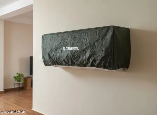 Split AC Indoor Unit Cover | Waterproof & Dustproof AC Cover for 1.5 Ton  | Protective Cover for Wall AC (Green)