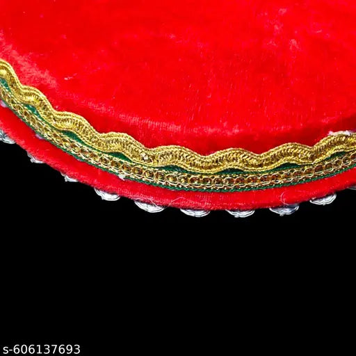 Decorative Handicraft Pooja Thali with Ganeshji Design | Traditional Puja Plate with Bowls for Festival, Diwali, Wedding | Decorative Puja Aarti Thali / kanku chockha plate/ kumkum plate