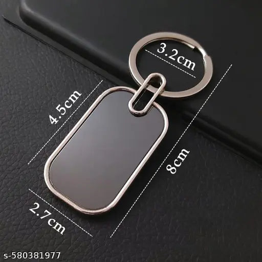 The Modern Finds|Personalized Name Metal Keychain – Custom Engraved Gift