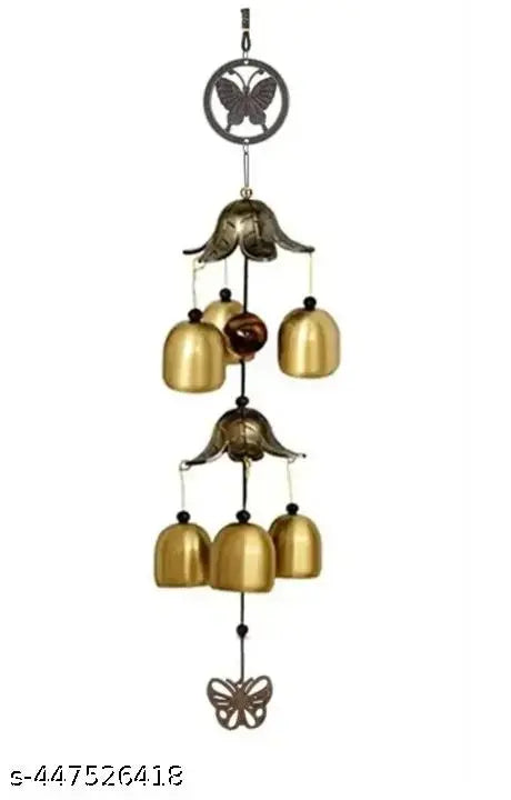 Positive energy windchime vastu 18 Inch (Hut Style)