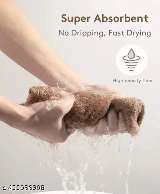 Cotton Bolls Super Soft Microfiber Hair Towel 1 Pcs