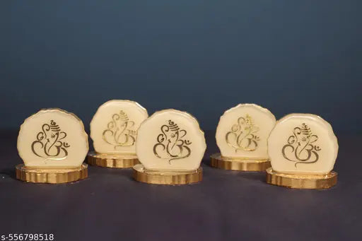 Premium Ganesh Idol for Car Dashboard | Decorative Ganapati Murti for Home, Office & Festive Gifts