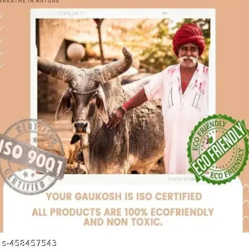 Divisha 60 cup Loban Guggul Dhoop pure cow dung made Pooja samagri