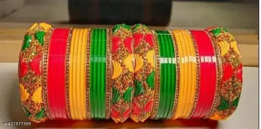 Premium quality multicolor chooda bangle,multi chooda