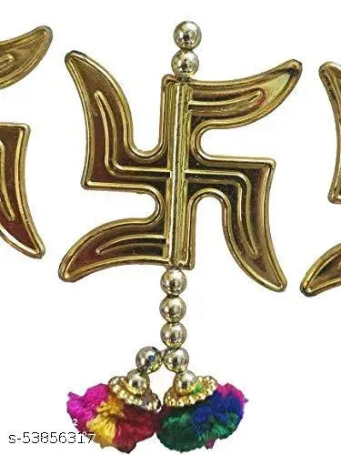 Ecommall Toran for Main Door torans toranalu, gate ki bandarwal, door hanging Mandir, Entrance Door toran decoration (3 Ft, 36" Inch.)