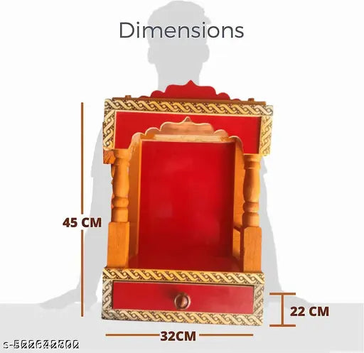 RED WOODEN TEMPLE