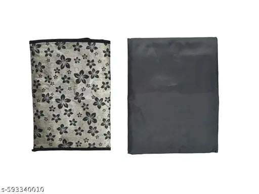 b1.5 Ton Split AC Cover Set for Indoor and Outdoor Unit | All Weather AC Cover (Silver)ugzz