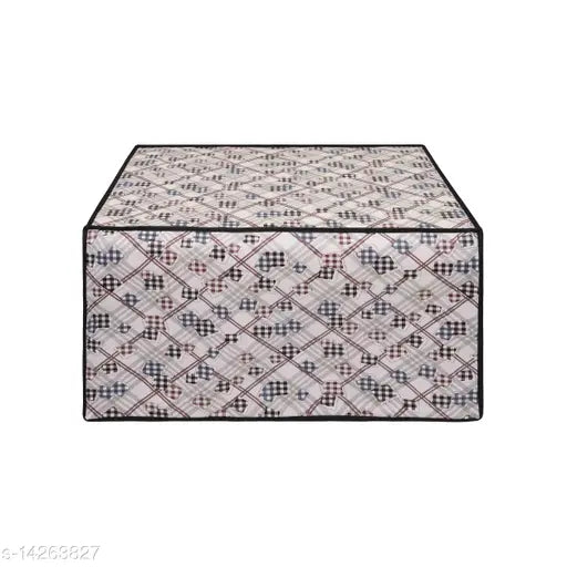 Glassiano Microwave Oven Cover With Adjustable Front Zipper, CA13 - C (19.5x17x11.5 Inch)