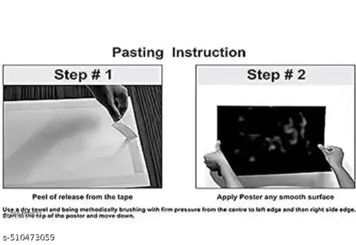 Pack Of 6 Bridal Makeup HD Unframed Poster For Beauty Parlour Decor