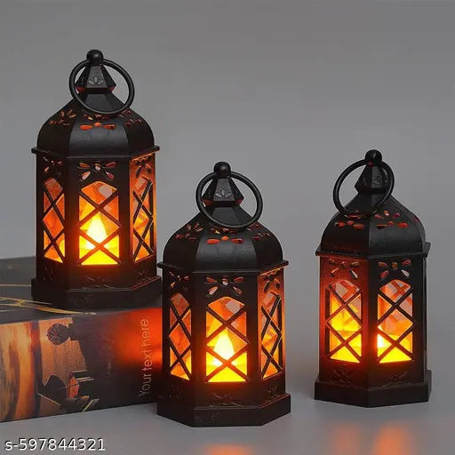 LED Tea Light Candles Flameless & Smokeless Diya Decorative Acrylic Candle Home Decor, Diwali Decoration Item, Dhanteras, Room, Table, Pooja Room Decor