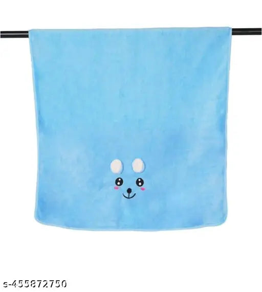 Rabbit Kids Bath Towels Super Soft And Best For Babies Sensitive Skin 280 Gsm 56*112 cm Blue